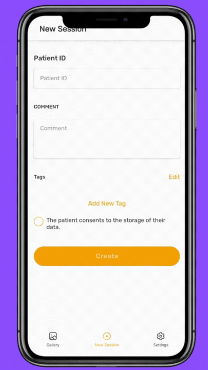 application tutorial to organize in folders microscopic videos or picturesfor ophthalmologists or endodontics