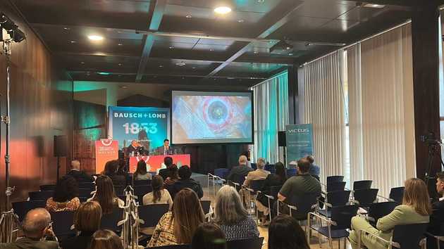 Bausch & Lomb live surgery event in Spain.