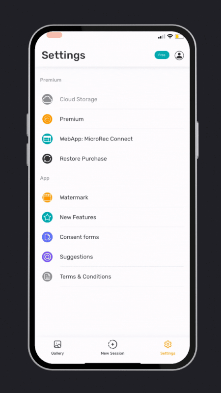 sessions preview animation